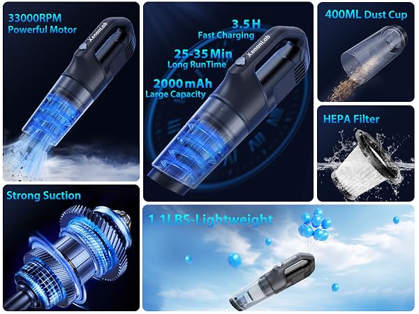 portable vacuum cordless
