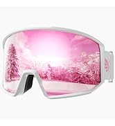 AzureWings Ski Goggles Snowboard Goggles for Men Women Adults Youth,Over Glasses OTG/100% UV Prot...