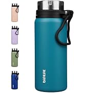 BJPKPK Stainless Steel Water Bottle,25oz Insulated Bottle with Wide Mouth,Double Wall Leakproof M...