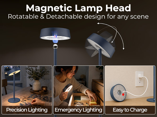 Magnetic lamp