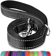 Joytale Double-Sided Reflective Dog Leash, 6 FT/5 FT/4 FT, Padded Handle Nylon Dogs Leashes for M...