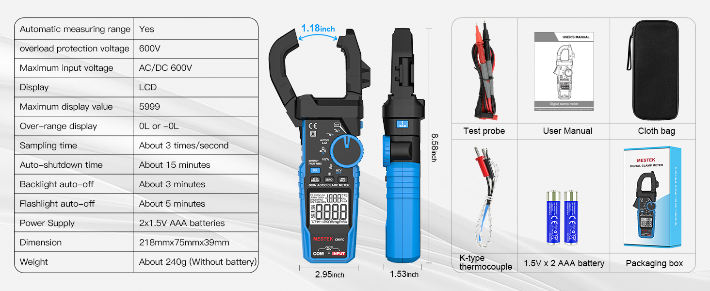 ac dc clamp meter
