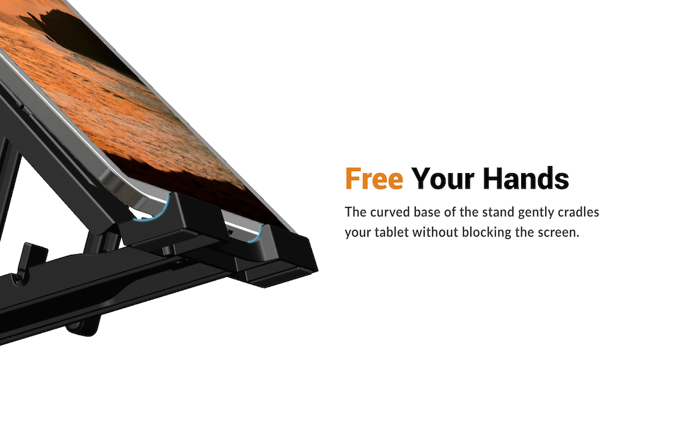 hands free tablet stand