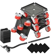 MAOPINER 5-Wheel Furniture Dolly