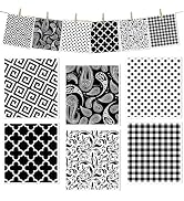 VISSTREE Reusable Swedish Dishcloths for Kitchen, 6 Pcs Geometric Pattern Dish Cloths, Absorbent ...