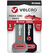 VELCRO Brand Power Cord Wraps | Heavy Duty Straps for Extension Cords, Ropes, Cables | Reinforced...