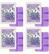 STRN Wax Melts Soy Wax Cubes 4 Pack Lavender Scented, Long-Lasting Fragrance Scented Wax Cubes fo...
