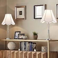 white lampshades