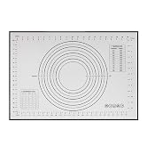 24x16" black Silicone Pastry Mat