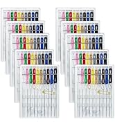 Yasdyri 10 Boxes Quick Fix Sewing Kit Pre Mini Threaded Needle Kit with Needles and Thread Box Ea...