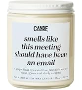CE Craft Smells Like This Meeting Should Have Been an Email Candle – Lavender Vanilla Scented Jar...