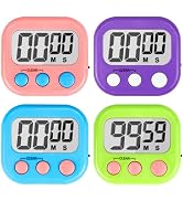 AOUVES Digital Timer for Kids Teacher Supplies Classroom Timer for Study Learning Management Kitc...