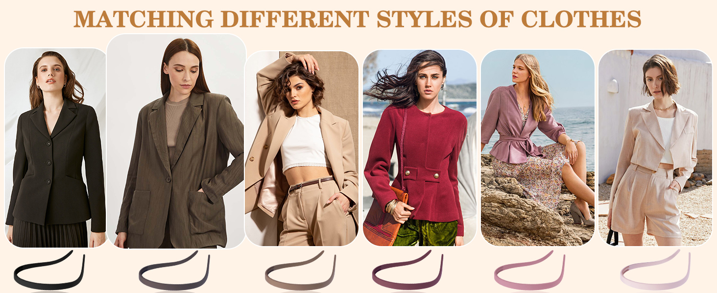 Matching different styles of clothes