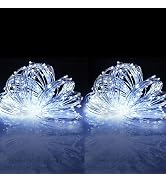 Solar String Lights, 2 Pack 100 LED Copper Wire Lights, Waterproof Fairy Decoration Starry String...