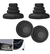 Qurbuns 4 PCS Car Door Silicone Cushion Pads, Airbag Shock Absorber, Car Door Anti-Collision Buff...