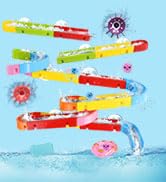 Bath Toys for Kids Ages 3-5 4-8 Toddler Bathtub Toys Slippery Slide Track