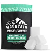 Mountain Mint Shower Steamers 7 Pack – Made in USA with Extra Strong Scent- Essential Oil Aromath...