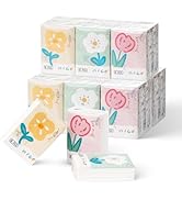 27 Packs Pocket Tissues, Small Travel Size Bulk Facial Paper Towel, Travel Essential, Purse Tissu...