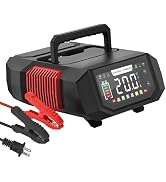 AIYONFEI Battery Charger 20A 12V/24V Fully Automatic Battery Maintainer & Trickle Charger, Car Ba...