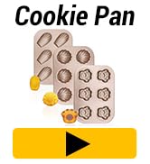 Beasea 3 Pack Cookie Pans