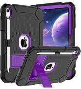 BMOUO Case for iPad (A16) 11th Generation 11 Inch 2025/iPad 10th Generation 10.9" 2022 - with Kic...