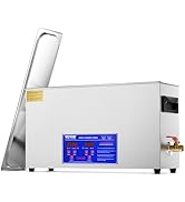 VEVOR 10L Sonic Gun Cleaner, 300W Professional Ultra Sonic Cleaning Machine with Timer & Heater, ...