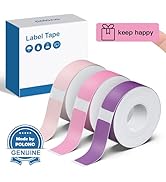 POLONO Genuine P31S Label Maker Tape, Adapted Label Print Paper, Self-Adhesive Label Refill for H...