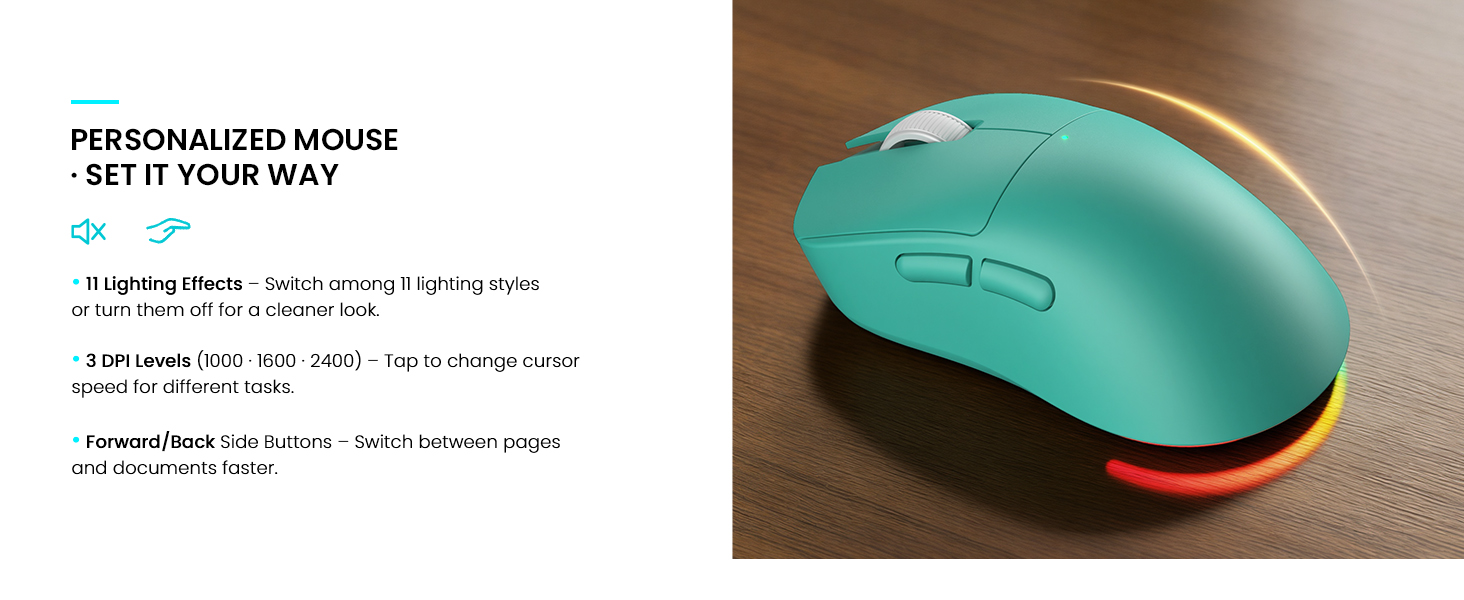 lighting mouse