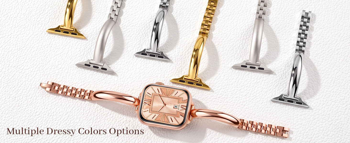 Slim bracelet apple watch bands for women