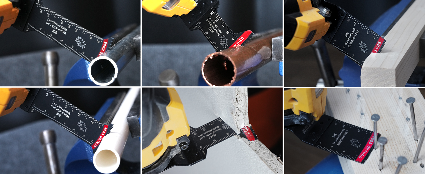 bi metal oscillating tool blade