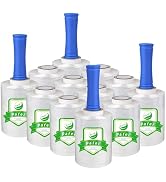 PAFEI Stretch/Shrink Wrap Roll - 5 inch 1100ft 80 Gauge Plastic Saran Wrap for Moving, Heavy Duty...