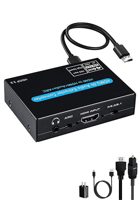 optical audio cable to hdmi arc converter