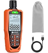 Neoteck 0-10000 PPM Gas Leak Detector 0.5-3s Response Time Natural Gas Detector with Audible & Vi...