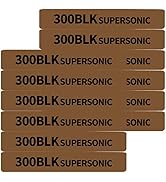 12 Pack Miaozhun 300 BLK Supersonic Magazine Marking Bands .300 Blackout Supersonic Magazine Cali...