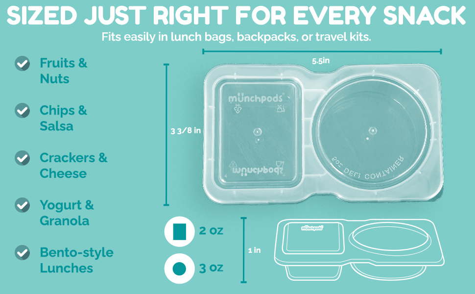 containers for every snack