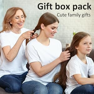 Satin hair scrunchies for women's hair