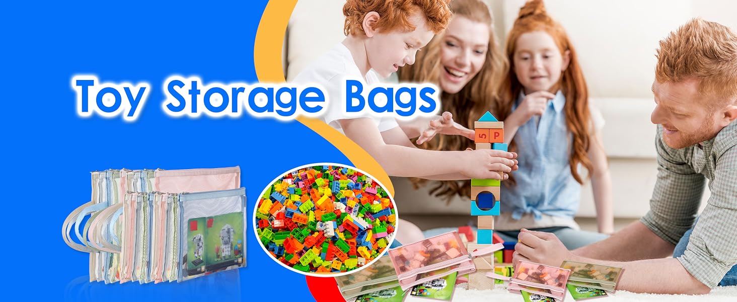 Toy storage bags
