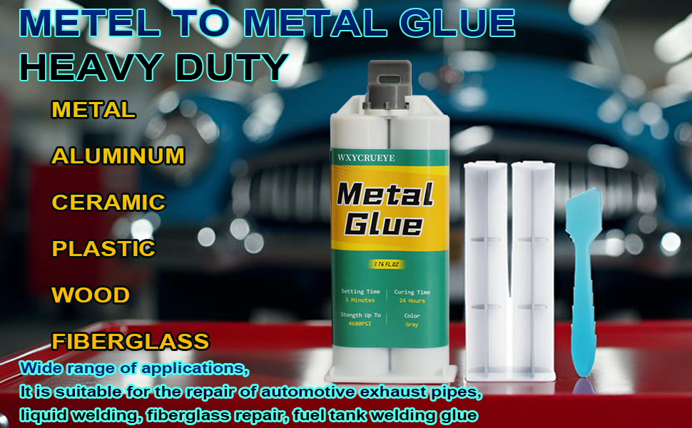 metal to metal glue heavy duty