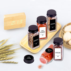 square spice jars