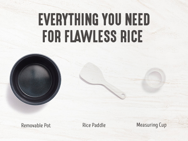 GreenLife, Ceramic Nonstick, PFAS-Free, Non-Toxic, Rice Cooker, Electrics