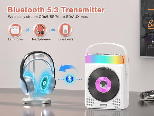 portable cd players for home