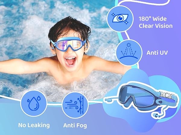 kid goggles for swimming
