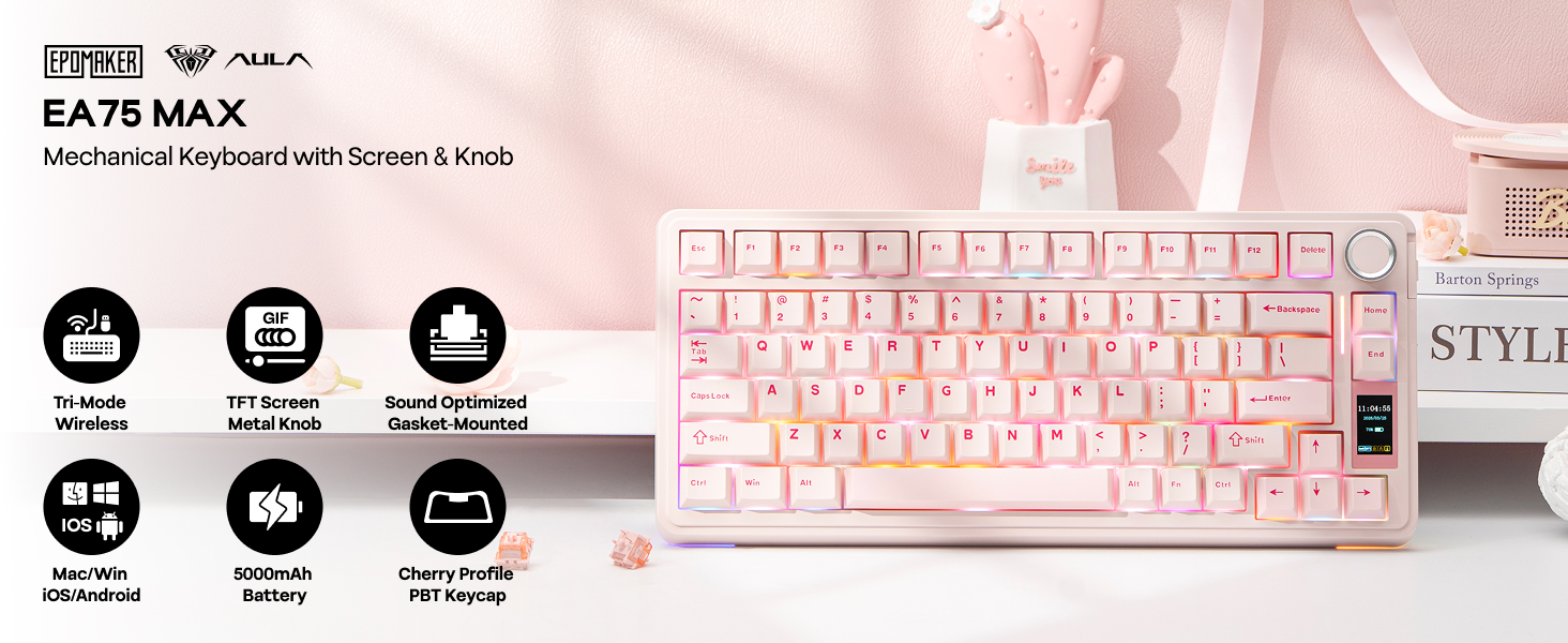 EA75 MAX Wireless Mechanical Keyboard