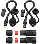 Starlink Enterprise Ethernet Adapter Waterproof RJ45 Coupler Extension Cable for Starlink Enterpr...