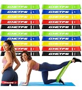 GHCTFE 20PCS Resistance Bands Bulk Set for Trainers, Small Groups & Fitness Classes, Mini Bands f...