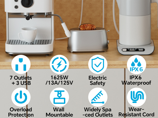 power strip with usb ports