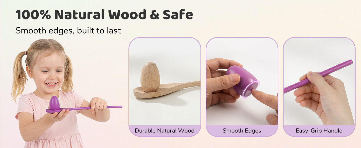 Egg Spoon Race Game Sets