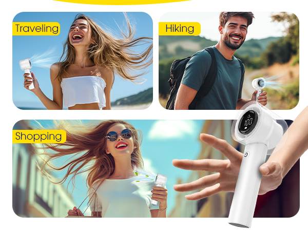 handheld portable fans