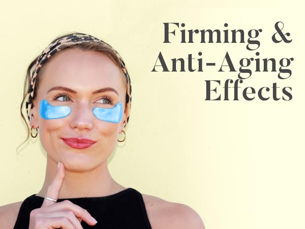 under eye patch hyaluronic retinol gold niacinamide bright wrinkle green tea collagen rose hydration