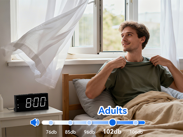 electric digital alarm clock